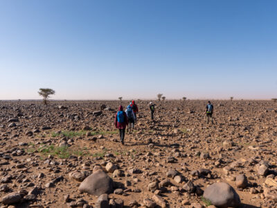 Trekking durch die Sahara Marokkos