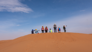 Erg Smer Wüstenwanderung in Marokko Kamel Trekking