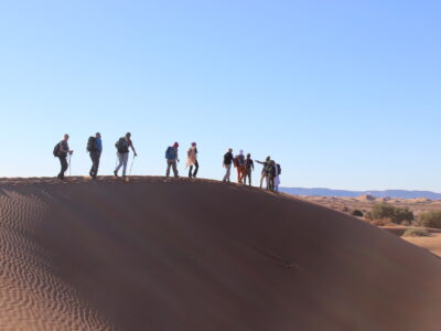 Sahara Trekking Marokko Wüstentrekking in Marokko Dünen des Smer