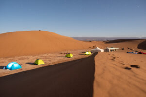 Zeltlager Marokko Trekking Sahara